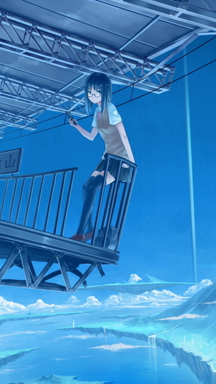 【72枚】 綺麗な背景と美少女が描かれてる二次画像貼ってけ
