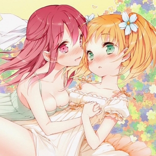 癒しエロスな女の子同士でいちゃいちゃしてる百合レズ画像 vol.9