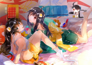 阿良々木月火ちゃん（物語シリーズ）の浴衣あほ毛かわいいエロ画像 vol.2