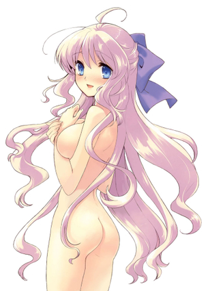 二次元美少女のキレイなおっぱいたまらん全裸画像