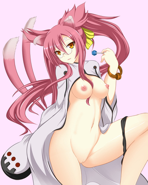 BLAZBLUE、ココノエのケモ耳かわいいエロ画像