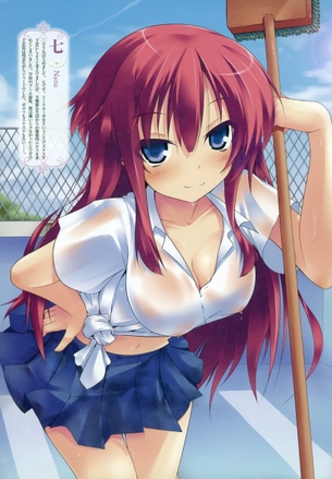 濡れ濡れ、透け透けな美少女のエロ画像 vol.8