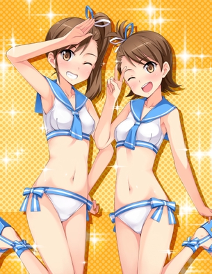 二人いっぺんに食べちゃいたい、双海亜美ちゃん、真美ちゃん（アイドルマスター）のHな画像を集めました。