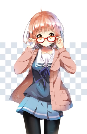 どじっ娘メガネ美少女、境界の彼方の栗山未来ちゃんの画像を集めました。