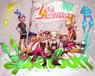 Splatoon スプラトゥーン 画像 壁紙 02 【15枚】 ※ インクリング イカガール イカボーイ シオカラーズ ホタル アオリ
