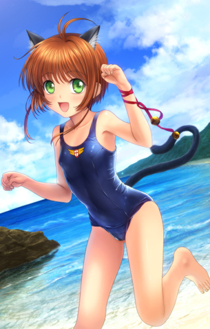 未熟なカラダにぴったりのスク水の魅力満載のエロ画像 vol.10