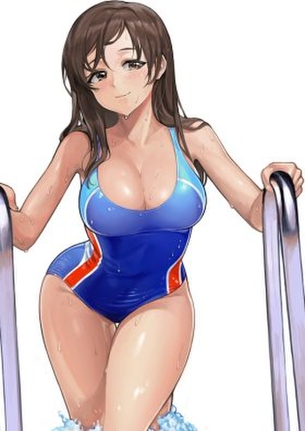 競泳水着のエロ画像をランダムに貼っていくスレ