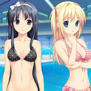二次元美少女のかわいい水着姿の画像はいかがですか？