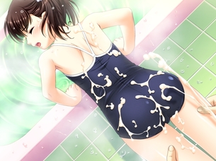 夏だ！プールだ！スク水だ！二次元スクール水着・競泳水着のエロ画像