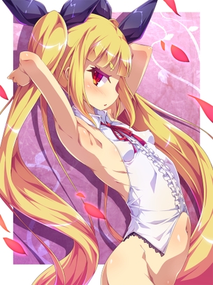 【二次・ZIP】下半身スースーしちゃうノーパン娘の画像まとめ