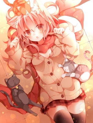 【2次】頭を撫でたくなるくらい愛くるしい獣耳っ娘の二次画像 その7【獣耳っ娘】