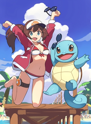 【ポケモンGO】 女性トレーナーちゃんを眺めながら今日もポケモンGO! 5枚 【画像・壁紙】 (09)