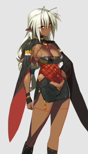 褐色の二次エロ画像を愛でる。