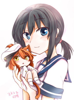 【二次・ZIP】アニメが始まれば、ふぶなんとかさん呼ばわりは卒業予定の艦これ吹雪ちゃんの画像まとめ
