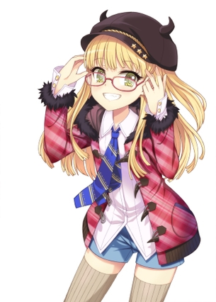 【二次・ZIP】普段メガネかけてない女の子がメガネかけると更に可愛い！！画像