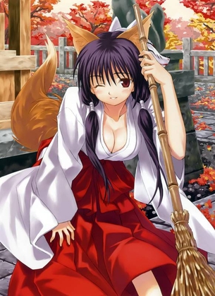 巫女のエロ画像詰め合わせ