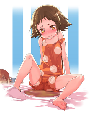 【二次・ZIP】虹美少女のだったら飲めるかもしれない放尿・お漏らしのオシッコ画像