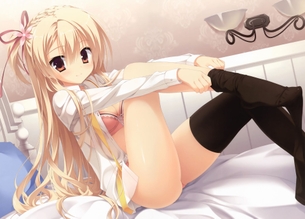 【二次・ZIP】太ももをスリスリペロペロしたいニーソ美少女の虹画像