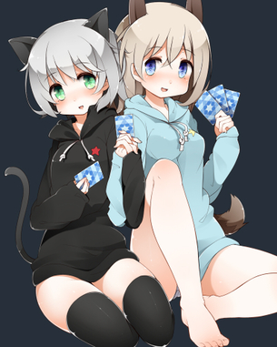 【二次・ZIP】ニーソ美少女の画像が自然と集まるスレ