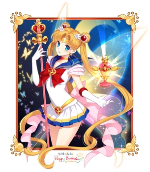 【美少女戦士セーラームーン】俺のとっておきの月野うさぎの画像フォルダを見せる