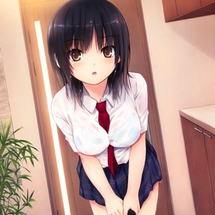 二次元JKのエロ画像。眺めているだけで幸せwww