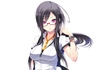 2次元 眼鏡の女の子が可愛くてしょうがないエロ画像 50枚