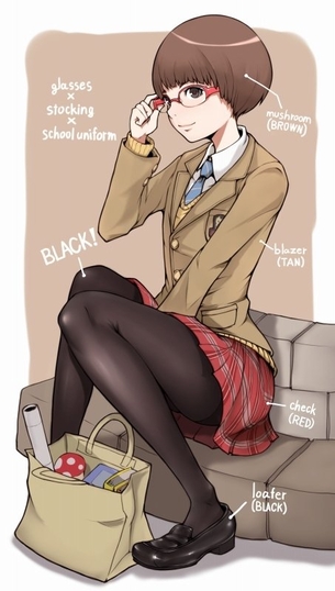 メガネっ娘のエロ画像下さい