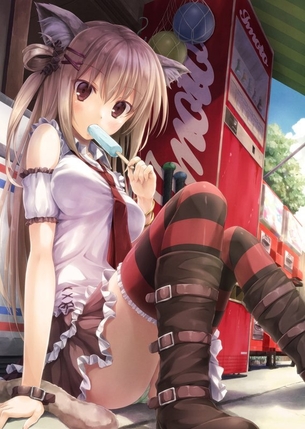 ニーソの二次画像がヌけすぎてこまる件について