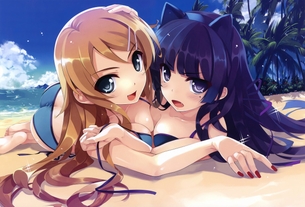シーズン関係なく眼福な、二次美少女の水着画像 vol.9