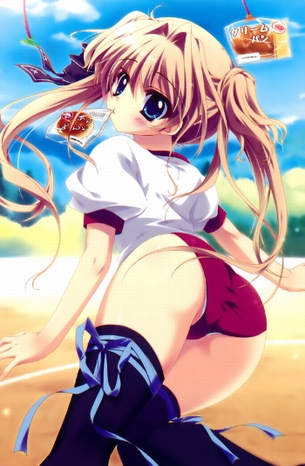 JKのブルマ姿がエロすぎて太ももprprしたい、二次のブルマ画像 vol.4