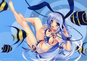 シーズン関係なく眼福な、二次美少女の水着画像 vol.6