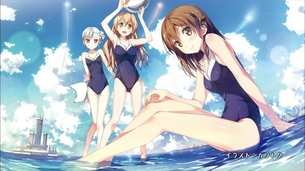 カラダの起伏が丸わかり！スク水着てる美少女のエロ画像 vol.6