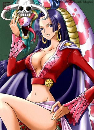 ワンピース（ONE PIECE）のボア・ハンコックさんのエロ画像を集めました。