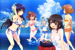 水着とかお風呂とか、アニメのピンナップ画像がエロすぎる vol.4
