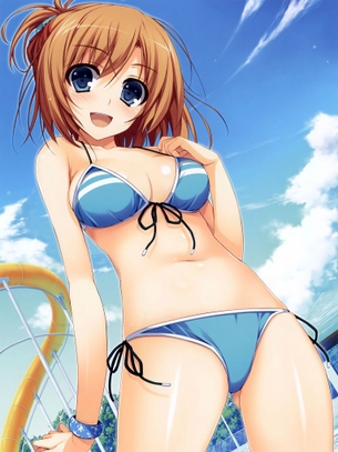 二次元美少女たちの水着姿がエロすぎるので、水着画像を集めたのです。 vol.5
