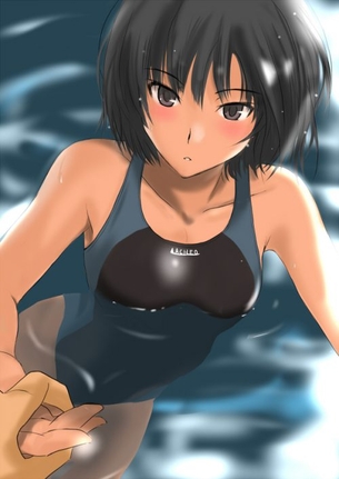 競泳水着のレベルが高いエロ画像