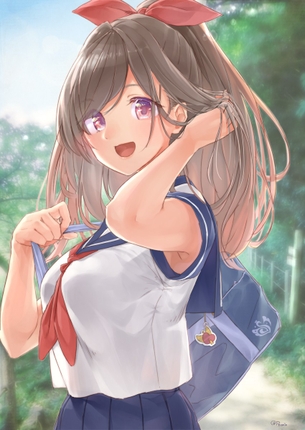 【２次】ワキが強調されてる女の子のエロ画像その７６