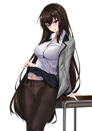 【２次】ストッキングを履いた女の子のエロ画像その６０