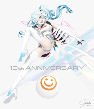 【画像】初音ミクさん、公式でパンツを見せてしまう