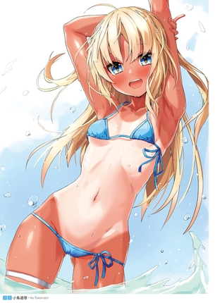 【２次】日焼けあとがついてる女の子のエロ画像その２１