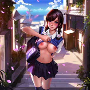 ナイショだよ！服を捲っておっぱいやアソコを見せてくれるエッチな女の子！　その１４