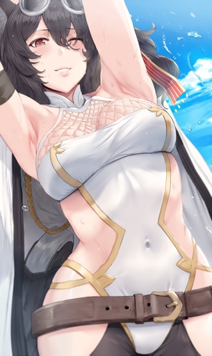 【２次】汗がでてる女の子のエロ画像その３８