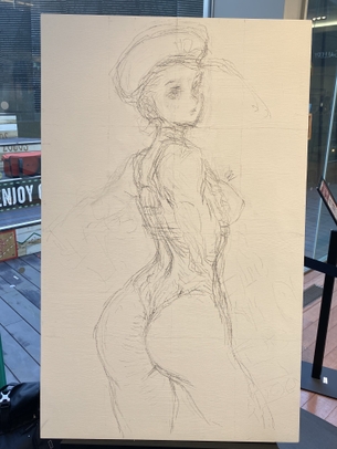 【画像】ストリートファイター展覧会であきまん先生が描いたキャミィがエロすぎる