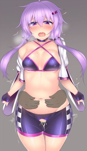 バック・後背位の可愛い二次元画像。