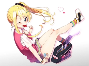 【２次】ギャル系の女の子のエロ画像その２５