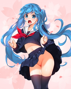 パンツを穿かない女子高生が急増中！ノーパン女子高生　その１０