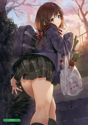 【２次】太ももが綺麗な女の子のエロ画像その７２