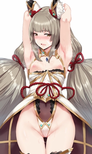 【２次】パンツや水着が食い込んじゃってる女の子のエロ画像その６３