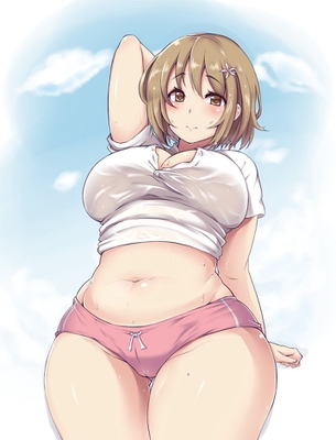 【むちむち】無自覚天然エロボディなむちむち女のエロ画像 その15