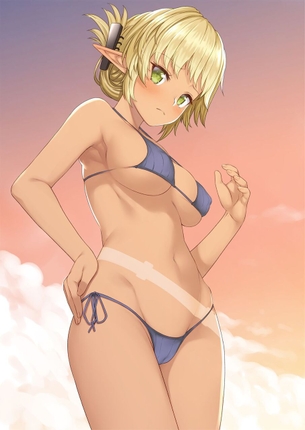 とんがりお耳のエルフちゃんにはえっちな女の子鹿いないのかな？っていうくらいえちえちボディな種族ですよねｗ